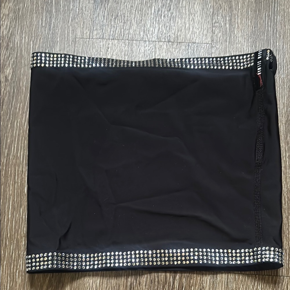 ADAM SELMAN Black bralette